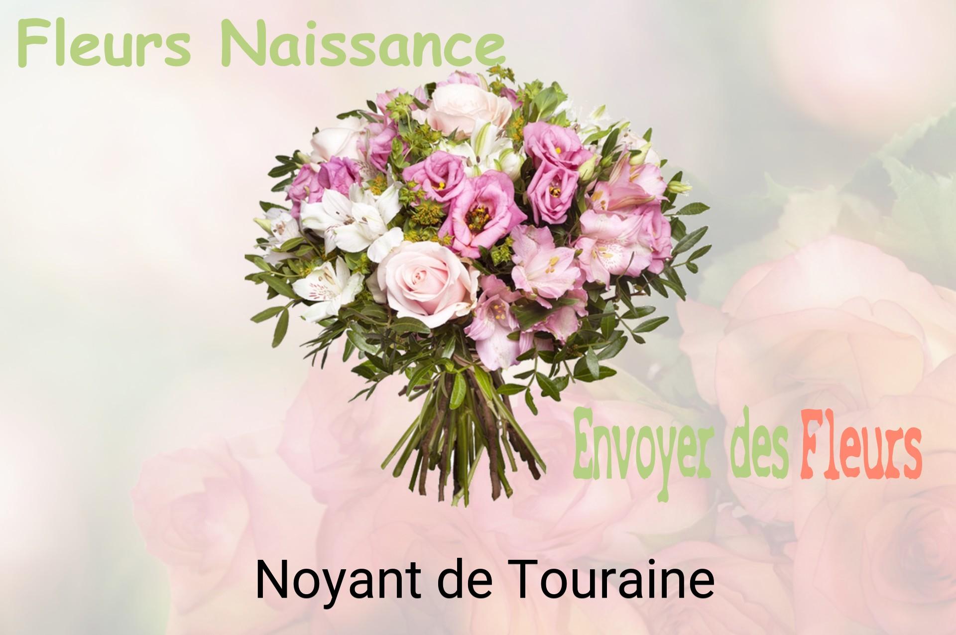 Bouquet de fleurs de naissance livré à Noyant-de-Touraine